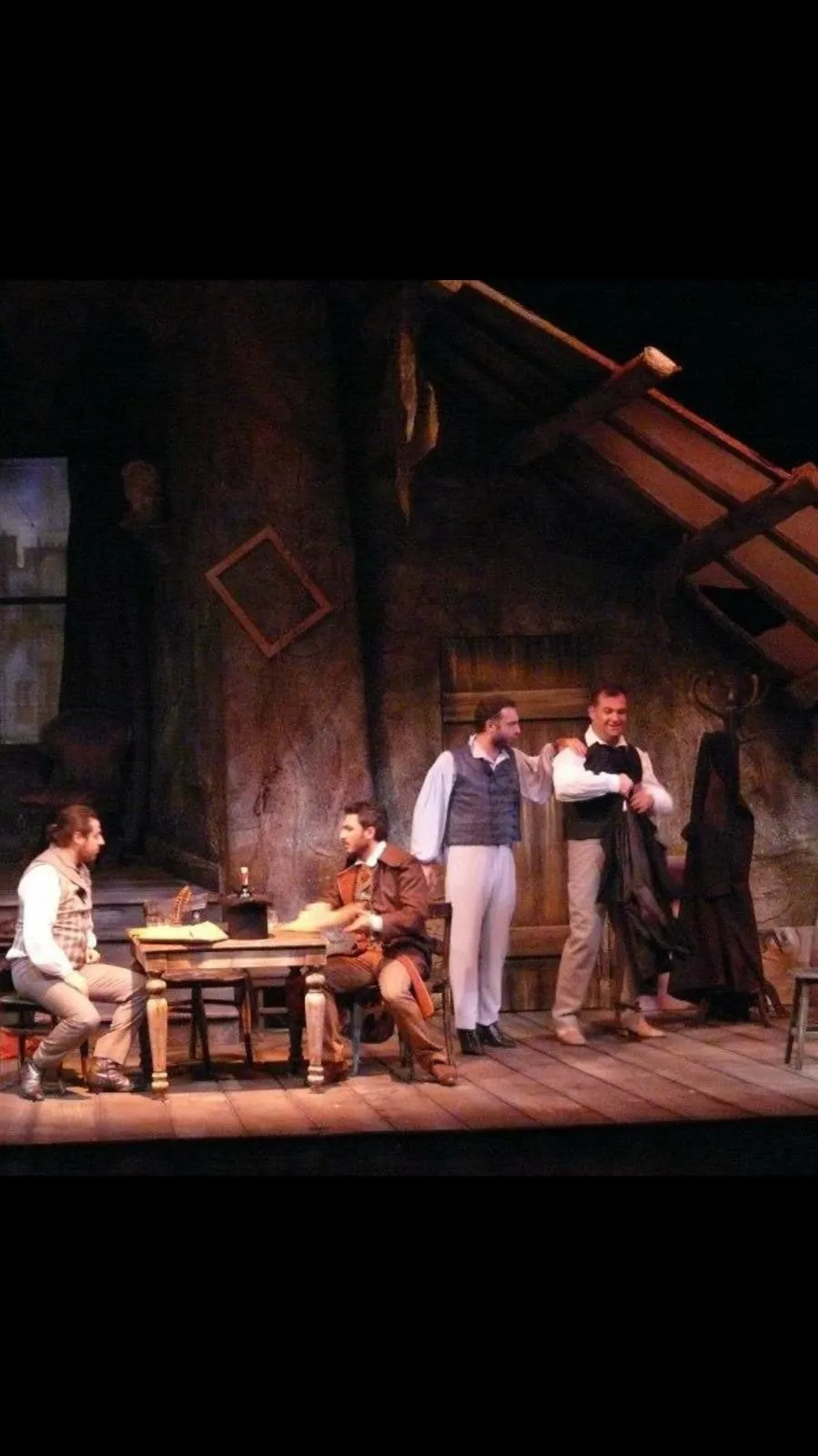 Şafak Güç as Colline in La Bohème